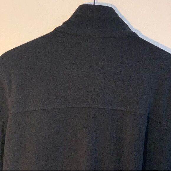 COLUMBIA Fleece Jacket Men’s 2X Black Full Zip, Zipper Pockets. - Picture 7 of 12